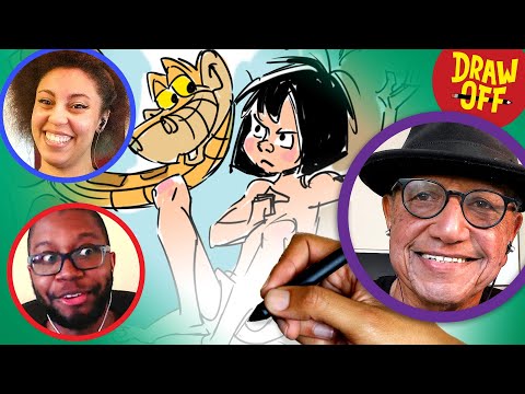 Young Animators Vs. Disney Legend (Feat. Floyd Norman) • Draw Off