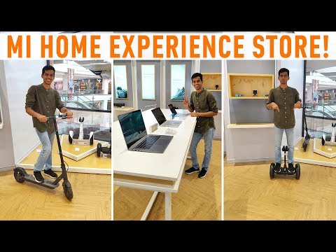 Official Mi Home Experience store visit! Using unreleased Xiaomi products!