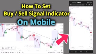 How To Setup Buy & Sell  Forex Trading Quality Signals Indicator On Mobile