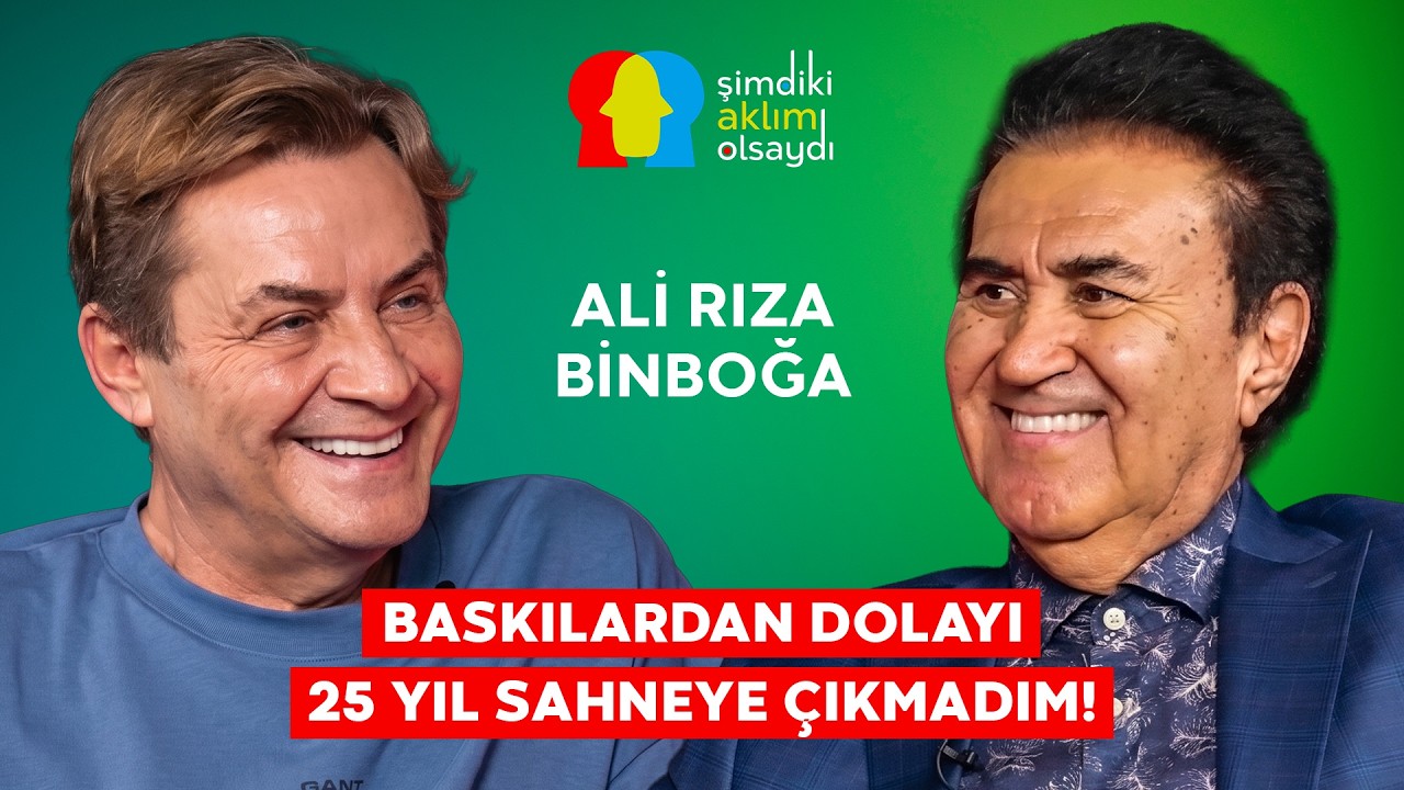 ALİ RIZA BİNBOĞA "ANILARINIZI YAZARKEN KENDİNİZLE HESAPLAŞIYORSUNUZ!"