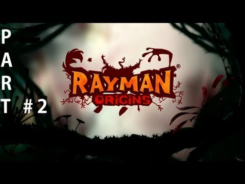 Rayman Origins Walkthrough Part 2 - Geyser Blowout W/Commentary (X360/PS3 Gameplay)