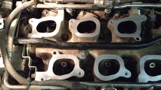 Ford Windstar P0171 P0174 Upper Intake Manifold Gasket Replacement