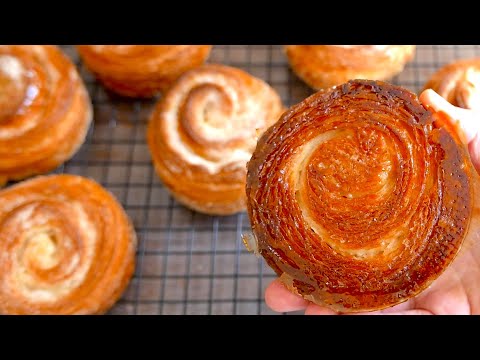 Kouign-amann Breton Cake | French Pastry Recipe | wa's Kitchen