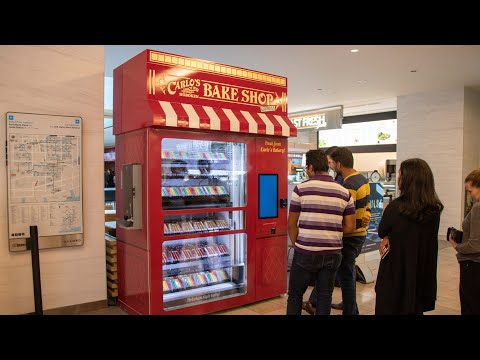 Cake Boss vending machines in Toronto