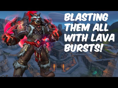 LAVA BURST MACHINE! - Elemental shaman pvp the war within 11.2