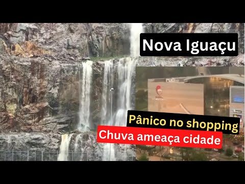 Nova Iguaçu - Chuva provoca pânico
