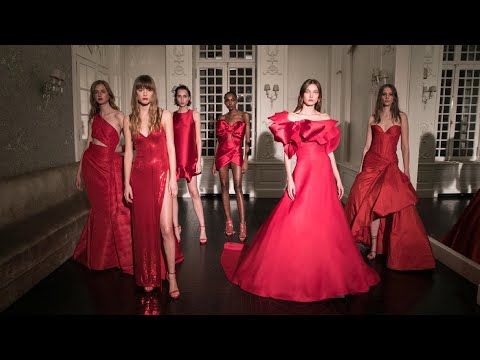 Red for Hope, Celia Kritharioti Couture Xmas 2020 Collection