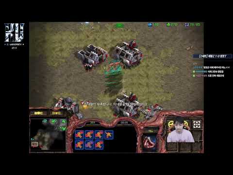 【5.5.25】 SC:R 1v1 (FPVOD) Jaedong (Z) vs Flash (T) 【Map: Eclipse】