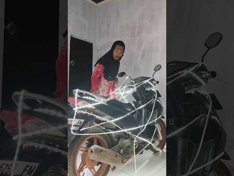 motor emak banyak lampu nya