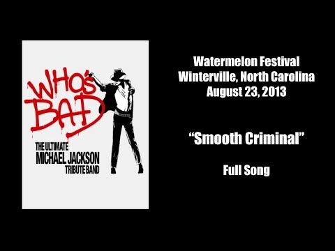 Who's Bad Michael Jackson Tribute - Smooth Criminal @ Winterville, NC - August 23, 2013