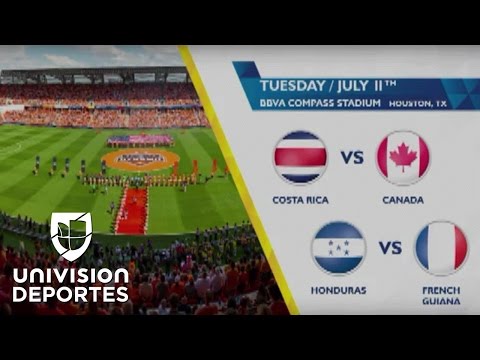 Quedaron definidos los grupos para la Copa Oro 2017