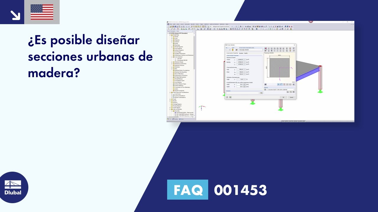 [ES] FAQ 001453 | ¿Es posible calcular secciones de madera armada?