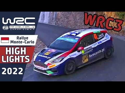 WRC3 Rally Highlights : WRC Rallye Monte-Carlo 2022