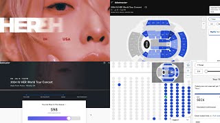 sub)🇺🇸 아이유 미국 콘서트 티켓팅 성공! 티켓마스터 IU HER in USA concert (Atlanta/Rosemont) Ticketmaster ticketing