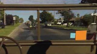 preview picture of video 'Corowa 2010. Year of the Jeep. Saturdays parade'