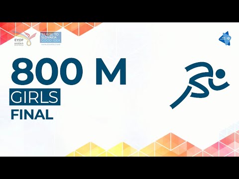 Oliwia Bełczew, 800m finał, EYOF Bańska Bystrzyca 2022