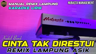 Download lagu CINTA TAK DIRESTUI - Kadal Band - KARAOKE REMIX LAMPUNG mp3
