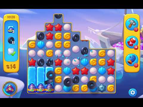 Fishdom Level 10128 - Daily Log #468 | Ice Adventure 