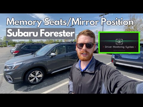 Subaru Forester Memory Seats Using Facial Recognition