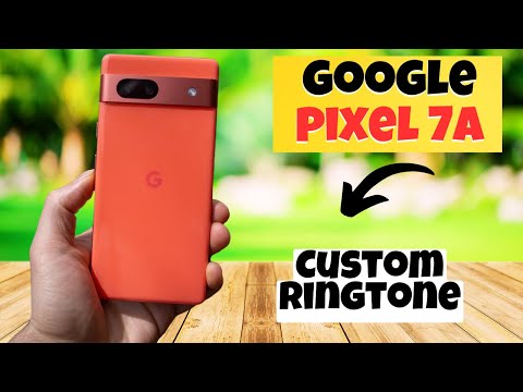 GOOGLE PIXEL 7A Custom Ringtone || How to set Custom ringtone || Custom  ringtone settings