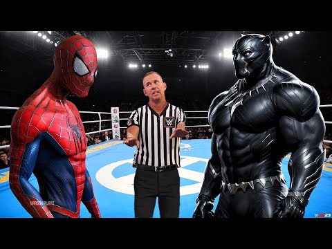 SPIDERMAN VS BLACK PANTHER - EPIC BATTLE