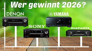 Die besten AV RECEIVER im Vergleich (2025) ► Kaufe KEINEN bevor du das siehst!