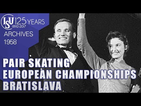 Pair Skating - European Championships Bratislava 1958 - ISU Archives