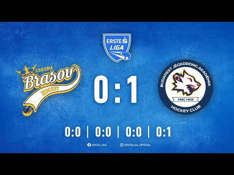 Gólösszefoglaló - EL 198 - Corona Brasov - Budapest Jégkorong Akadémia HC 0-1 20240223