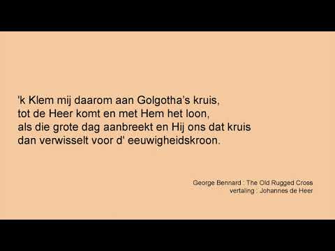 A82 'k Klem mij daarom aan Golgotha's kruis JDH 836