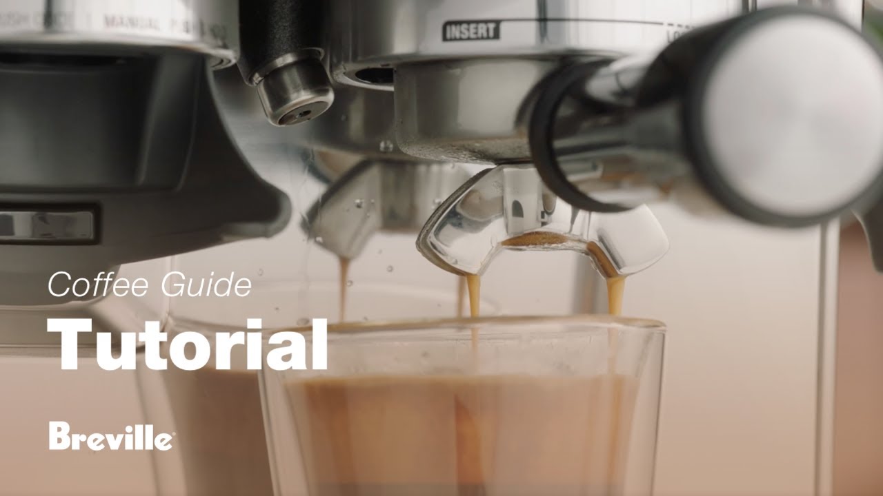 Breville coffee guide tutorial - How to make a Long Black
