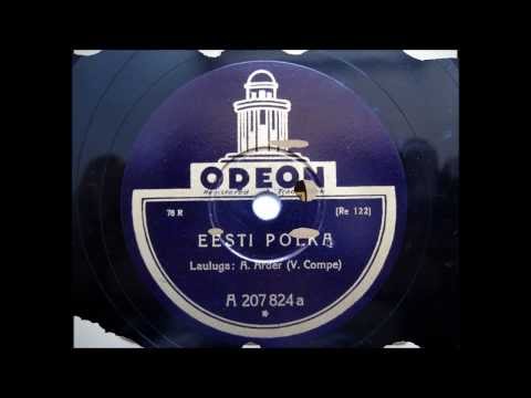 Eesti polka - Aleksander Arder - 1929