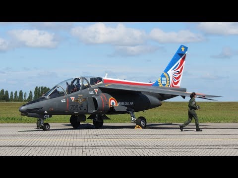 Alphajet Solo Display - Meeting de l'Air 2018 BA 105 Evreux