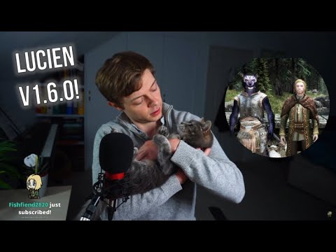 Lucien Flavius Behind the Scenes - Lucien v1.6.0 Live Twitch Launch - Skyrim Modding Workshop 38
