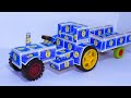 How To Make A Tractor At Home MatchBox Crafts Skaarya