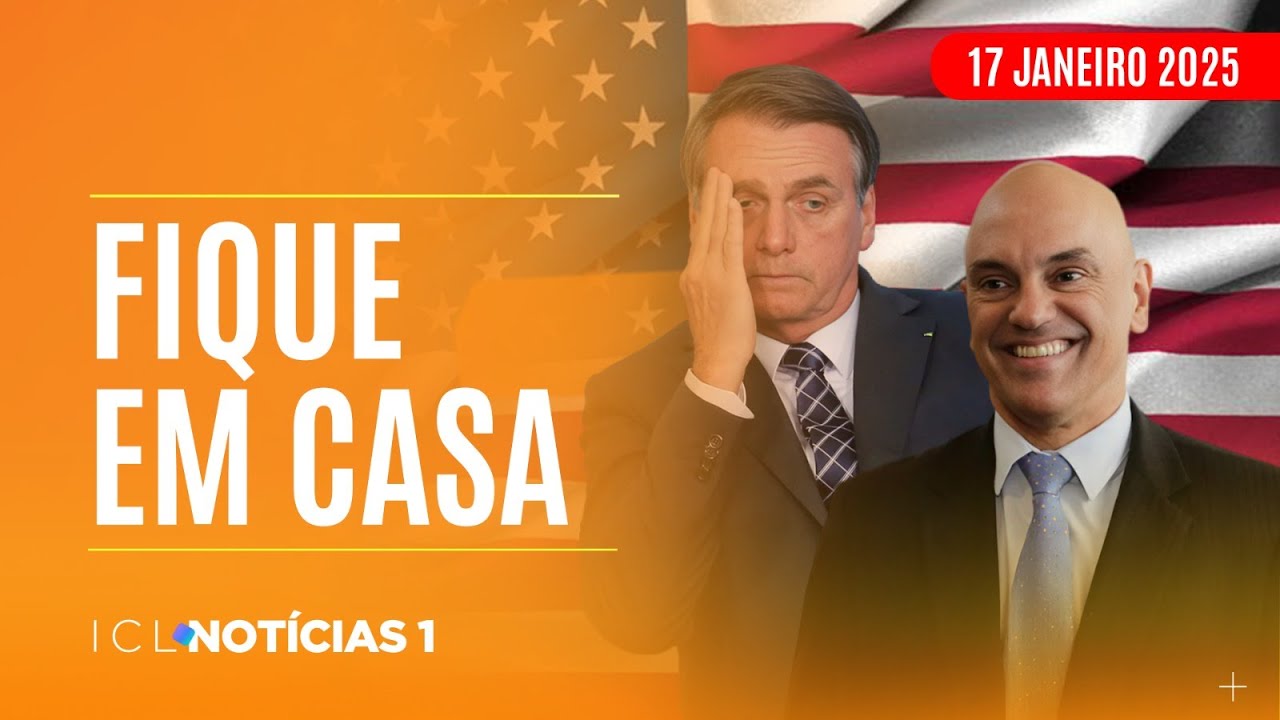 ICL NOTÍCIAS - 17/01/25 - MORAES NEGA PASSAPORTE E BOLSONARO NÃO VAI PARA POSSE DE TRUMP