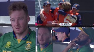 South africa Players Crying after Lost vs Netherlands and out from t20 world cup 2022