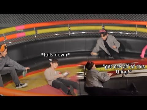 Ateez vs Disco Pang Pang ride (it does not go well)
