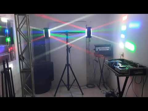 MINI MOVING SPIDER BEAM 8 LEDS OSRAM 5W RGBW