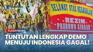 MENUJU INDONESIA GAGAL JILID 2! Mahasiswa Turun Lagi, Ini 9 Tuntutan ke Pemerintah Prabowo-Gibran