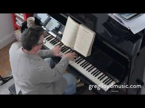 BLUE in GREEN - By Evans/Davis - Improvisations -  Played by Greg Lloyd (solo piano)