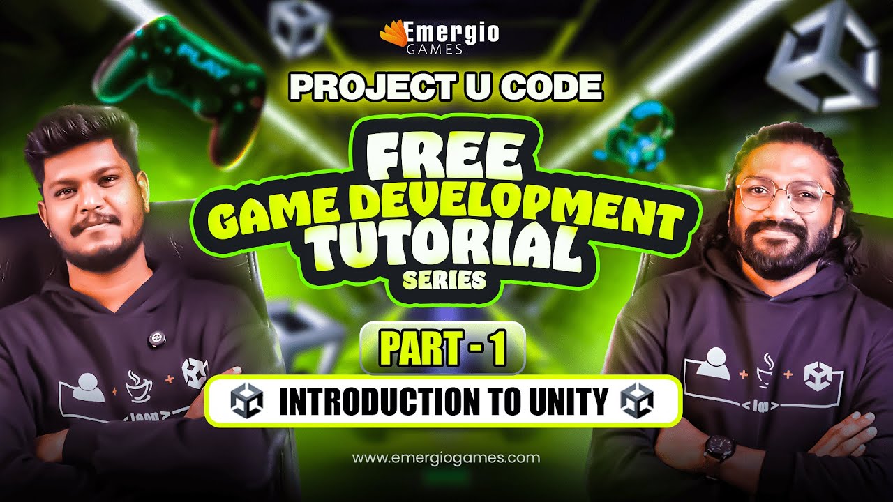 How to become a game developer for free | Introduction to unity | part 1 | Project U Code