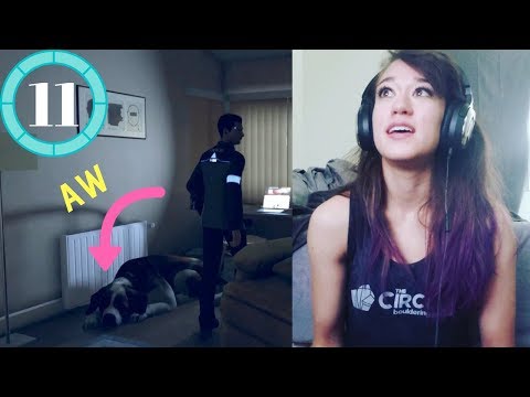 Meeting Puppies and Stealing Blood - Detroit Become Human Part 11 - Tofu Plays