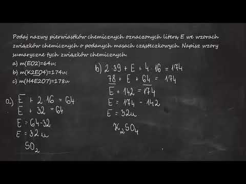 Give the names of the chemical elements marked with the letter E in the formulas of the compounds...