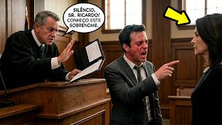 Meu marido me chamou de louca na audiência. Até o juiz ouvir meu sobrenome e mandar ele calar a boca