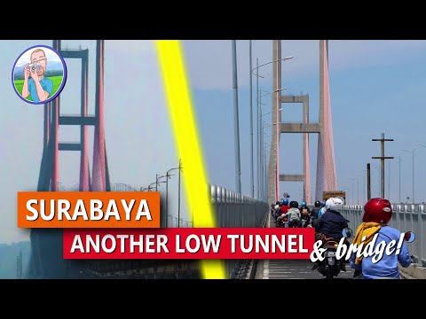 SURAMADU bridge tour by motorcycle 🇮🇩