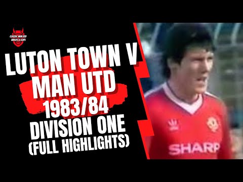 Luton Town 0-5 Man.United Division One 1983/84