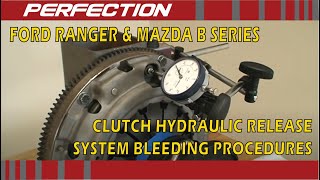 Ford Ranger &amp; Mazda B-Series Pickup Clutch Hydraulic Release System Bleeding Procedures