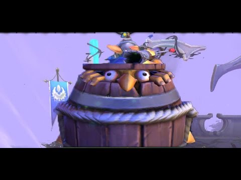 Dota2 Techies composite damage with and without BKB