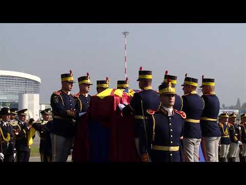 10/18/19:Ceremonialul militar si religios-repatrierea pentru reinhumare a Reginei  Elena a Romaniei