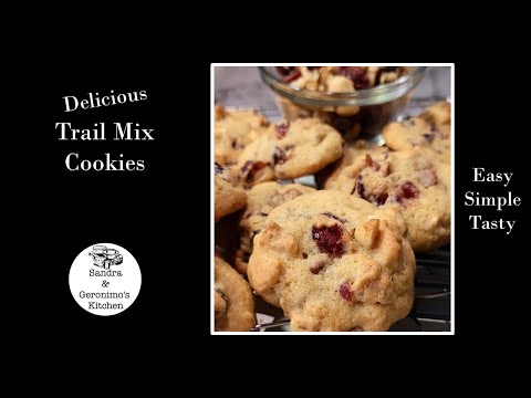 How to make Delicious Trail Mix Cookies